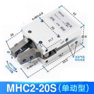 Xy Lanh Kẹp MHC2-20S