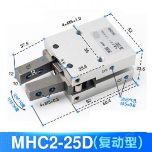 Xy Lanh kẹp MHC2-25D