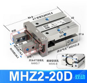 Xy lanh kẹp MHZ2-20D